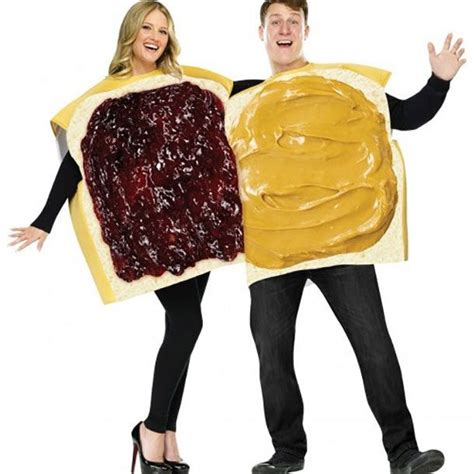 This Peanut Butter And Jelly Couples Costume Set Is The Best Thing