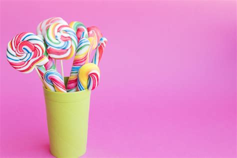 Pink Lollipop Wallpaper