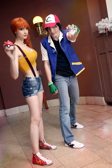 Pokemon Misty And Ash By Mari Evans On Deviantart Cosplay Outfits Sexy Cosplay Cosplay