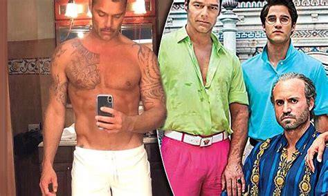 Ricky Martin Was Turned On In Sex Scenes For Versace Biopic Daily Mail Online