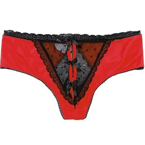 Sexy Ffnen Gabelung H Schen Plus Gr E Rot Unterhosen Damen Sex