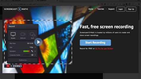 Screencast O Matic Tutorial Free Screen Recording Tool Youtube