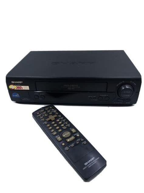 Sharp Vc A382u 4four Head VHS VCR Video Cassette Player Recorder With