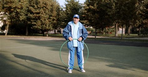 Elderly Man Holding A Hula Hoop Free Stock Video Footage Royalty Free