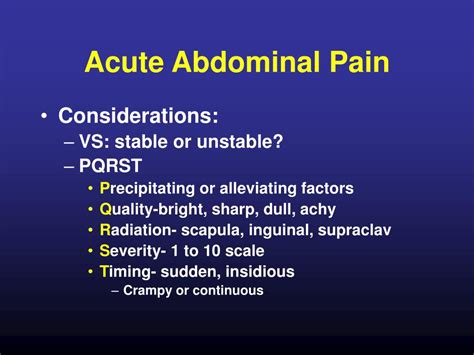 Ppt The Acute Abdomen Powerpoint Presentation Free Download Id3139688