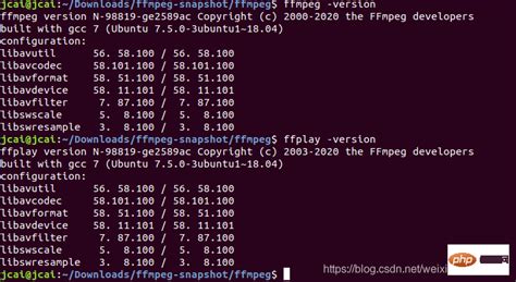 Laravel Ffmpeg