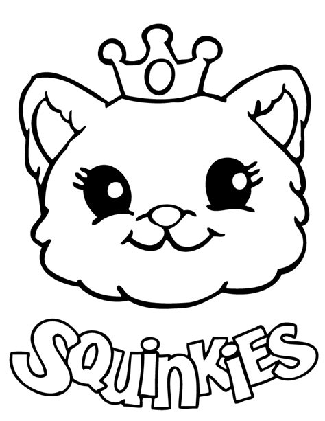 Printable Cute Cat Coloring Pages Printable World Holiday