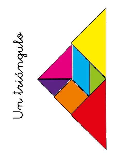 Láminas, fichas, manualidades recortables con dibujos divertidos. Tangram para niños | Tangram, Juegos de matemáticas ...