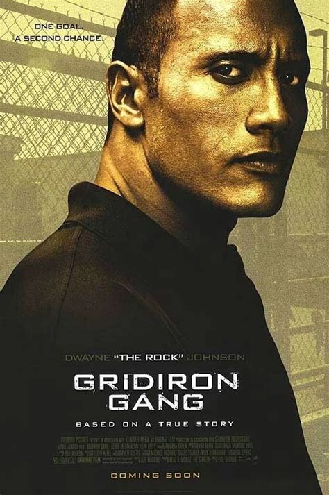 Gridiron Gang Movie Posters Dwayne The Rock Original Movie