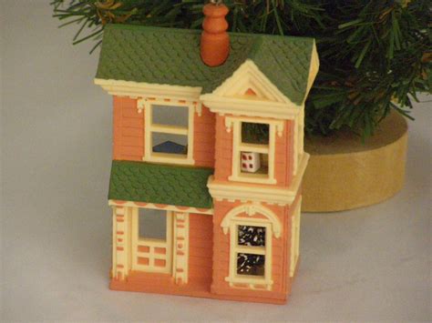1984 Hallmark Victorian Dollhouse Ornament 1 Nostalgic Houses Shops