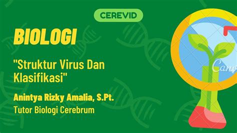Belajar Mudah UTBK Biologi Virus Struktur Virus Dan Klasifikasi