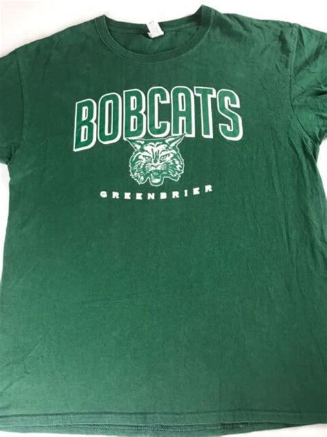 Greenbrier Bobcats T Shirt Mens Sz Ml Tennessee High School Student