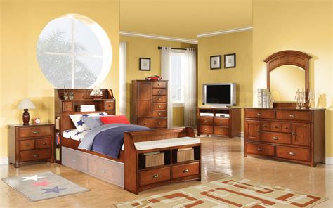 Brandon 5 Pc Kids Bedroom Set In Rustic Oak Bedroom Furniture For