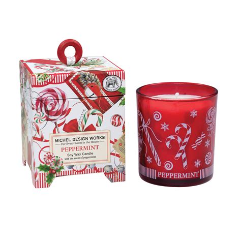 Michel Design Works Small Candle Peppermint