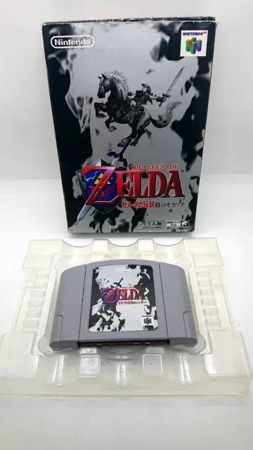 The Legend Of Zelda Ocarina Of Time Nintendo 64 Cartridge Box No Manual