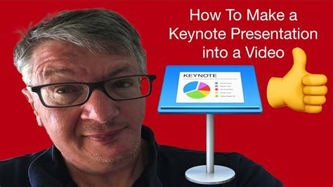 How To Make A Keynote Presentation Into A Video 2018 Youtube