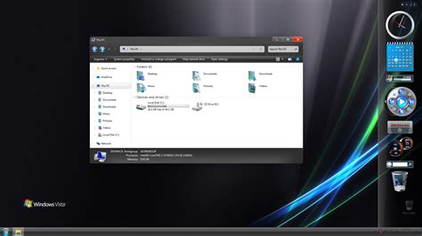 Vista Black Skinpack For Windows 11 Skin Pack For Windows 11 And 10