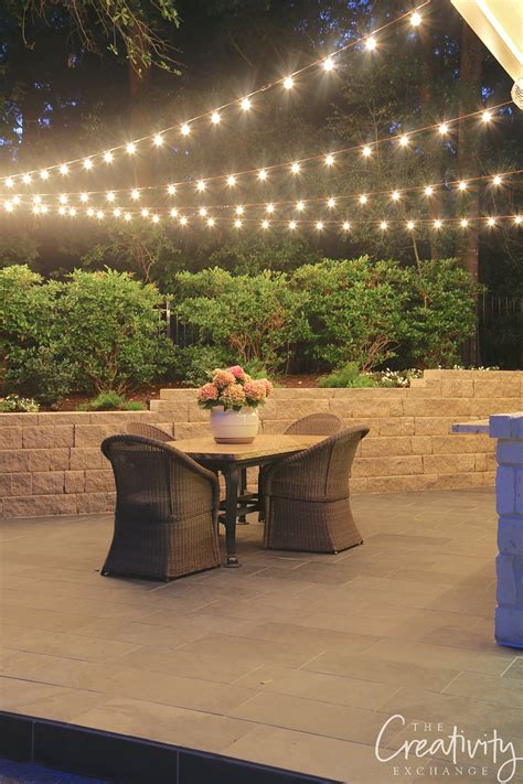 Quick Tips For Hanging Outdoor String Lights