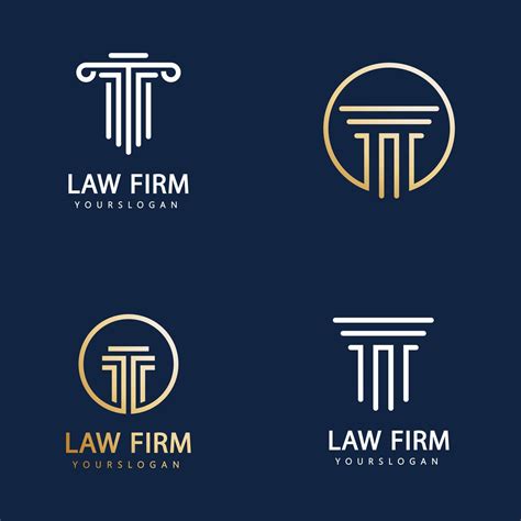 Law Firm Logo Design Template 2811031 Vector Art At Vecteezy