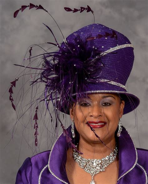 Purple Hats Red Hats Hut Ladies Dress Hats Church Attire African