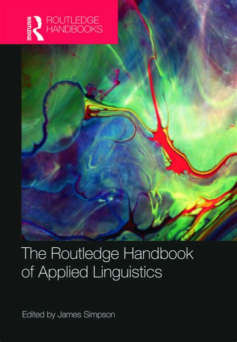 The Routledge Handbook Of Applied Linguistics Taylor And Francis Group