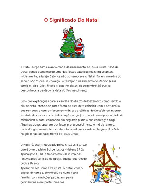O Significado Do Natal Natividade De Jesus Natal
