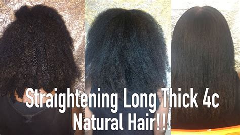 how to straighten long thick 4c natural hair irresistible me diamond hair styler mona b