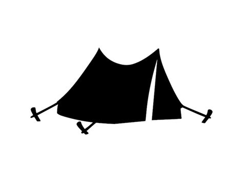 svg files silhouette tent cut file camping clipart dxf tent svg file laser dxf file cnc