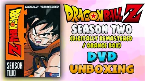 Dragon Ball Z Season 2 Digitally Remastered Orange Box Dvd