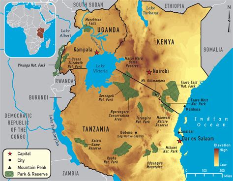 East Africa Regions Map East Africa Travel East Africa Africa Map