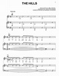 The Hills sheet music by The Weeknd (Piano, Vocal & Guitar (Right-Hand ...