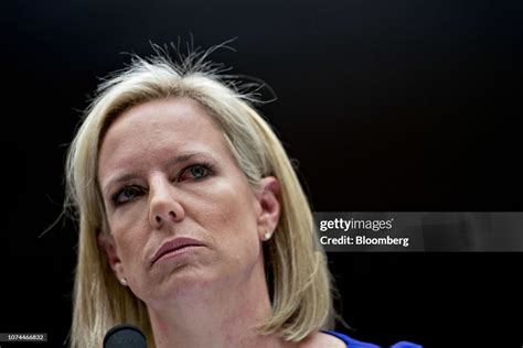 Kirstjen Nielsen Us Secretary Of Homeland Security Listens News