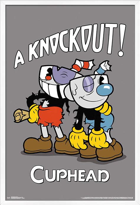 Cuphead Don T Deal With The Devil Knockout Poster