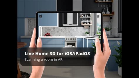 scanning a room in ar with lidar scanner—live home 3d for ios ipados tutorials youtube
