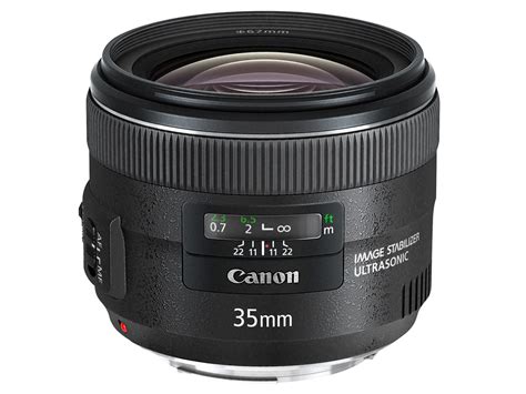 Canon Ef 35mm F2 Is Usm Wide Angle Prime Lens Features And Technical Specs