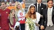 La hermosa historia de amor de Francesco Totti con su esposa Ilary Blasi