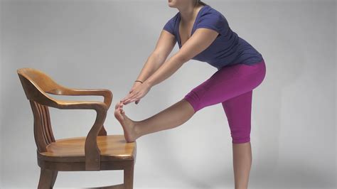 Chair Hamstring Stretch