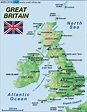 Map of Great Britain (United Kingdom) (Country) | Welt-Atlas.de | Map ...
