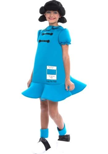 Peanuts Lucy Costume For Girls