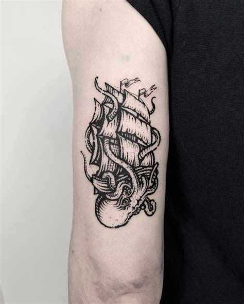 17 Killer Kraken Tattoo Ideas For Men And Women In 2023