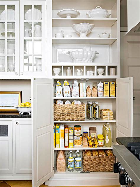 This tall white pantry cabinet with shelves is simply perfect for traditional kitchens. 20 Modern Kitchen Pantry Storage Ideas | Home Design And ...