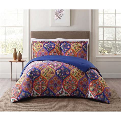 Comforter sets in queen, king and other mattress sizes can give your room a fresh look with one simple change. Style 212 Paloma Ogee Orange Twin XL Comforter Set ...