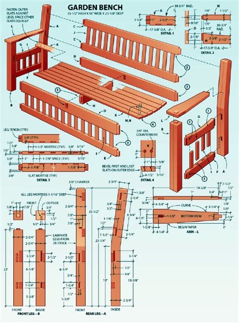 The slats can simply be screwed down from the top as well. Wood Do It Yourself Garden Bench Plans - Blueprints PDF DIY Download How To build.