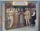 Matrimonio di Ottavio Farnese e Margherita d&Austria, figlia di Carlo V ...