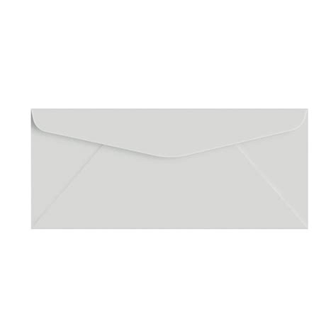 50 Gray 10 Envelopes 95 X 4125 Standard Flap Envelopeson