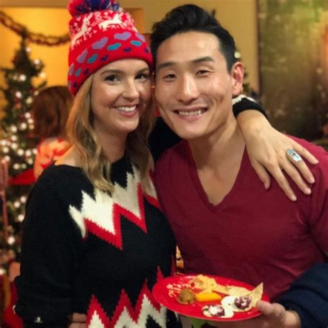 Married Asian Man And White Woman At A Christmas Party • Amwf World White Women Christmas