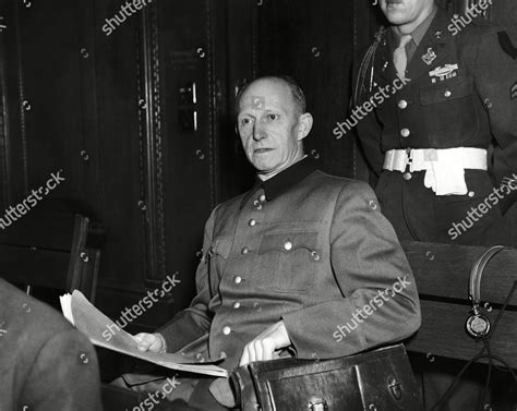 Defendant Alfred Jodl Former General One Editorial Stock Photo Stock Image Shutterstock