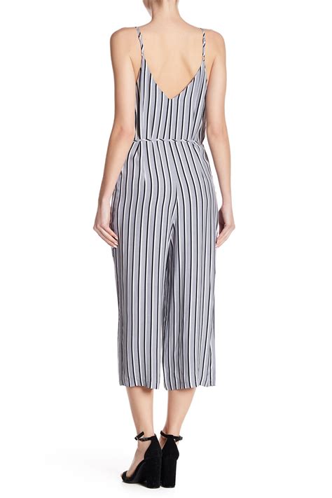 Dress Forum Double Striped Jumpsuit Nordstrom Rack