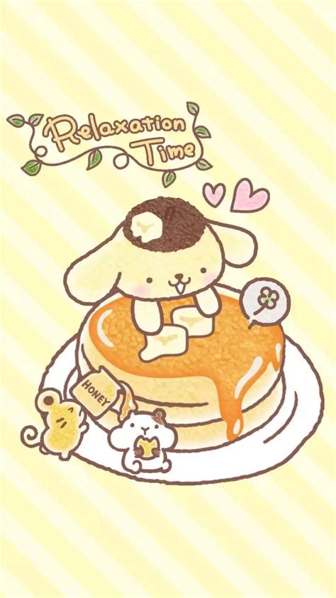 Sanrio Pom Pom Purin And Macaron Wallpapers Wallpaper Cave