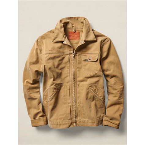 Rrl Cotton Twill Jacket In Brown For Men Lyst